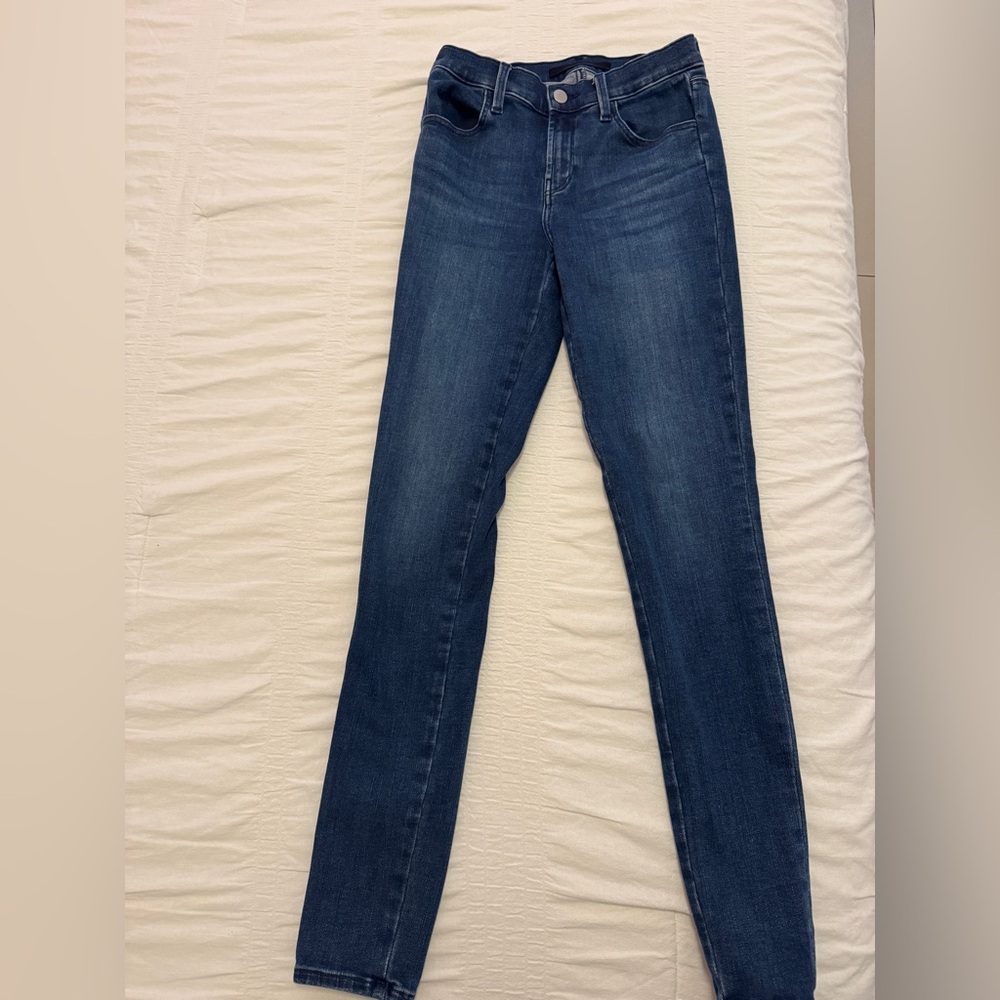 J brand Sophia mid rise skinny jeans